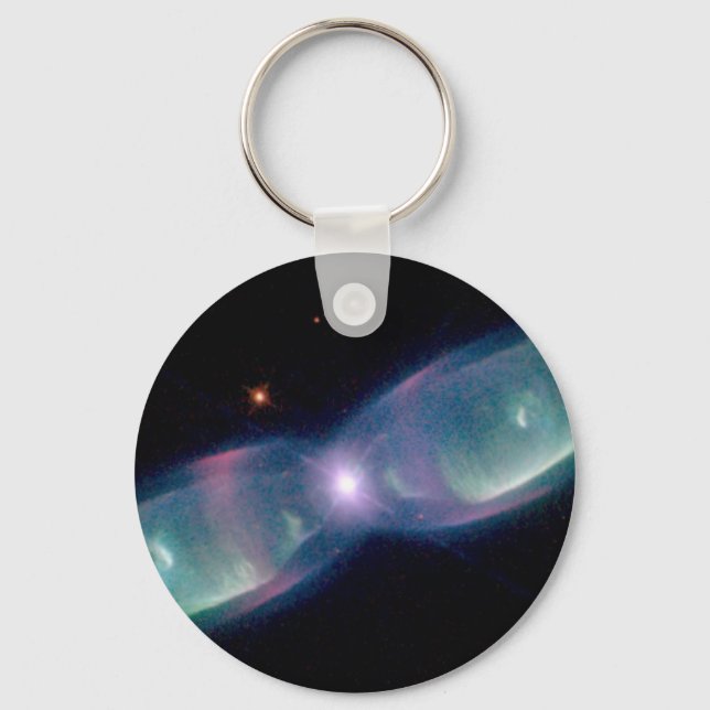 Butterfly Nebula NGC 6302 Keychain (Front)