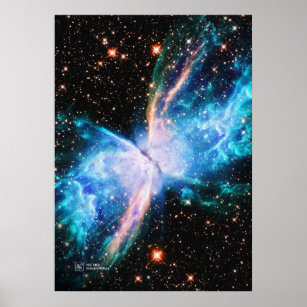 Butterfly Nebula NGC 6302 - poster