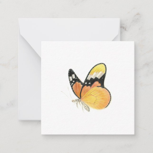 Butterfly Note Card (Front)