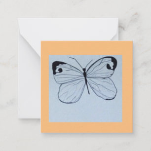 Butterfly Note Card