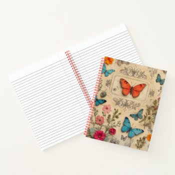 Butterfly Notebook by MarceeJean at Zazzle