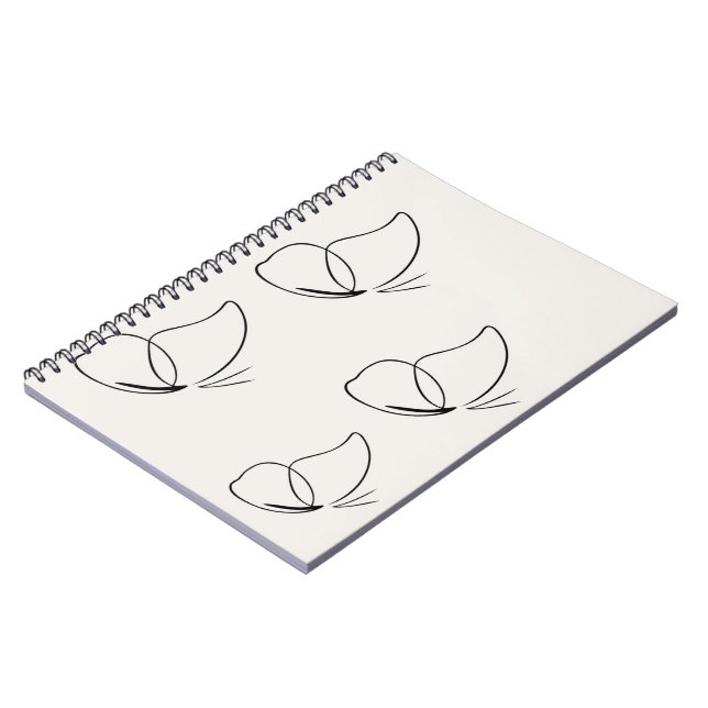 Butterfly Notebook (Left Side)
