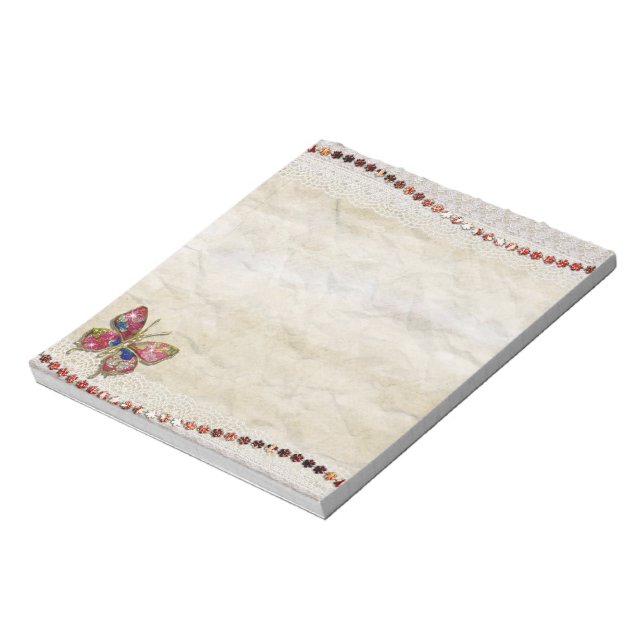 Butterfly Notepad (Rotated)
