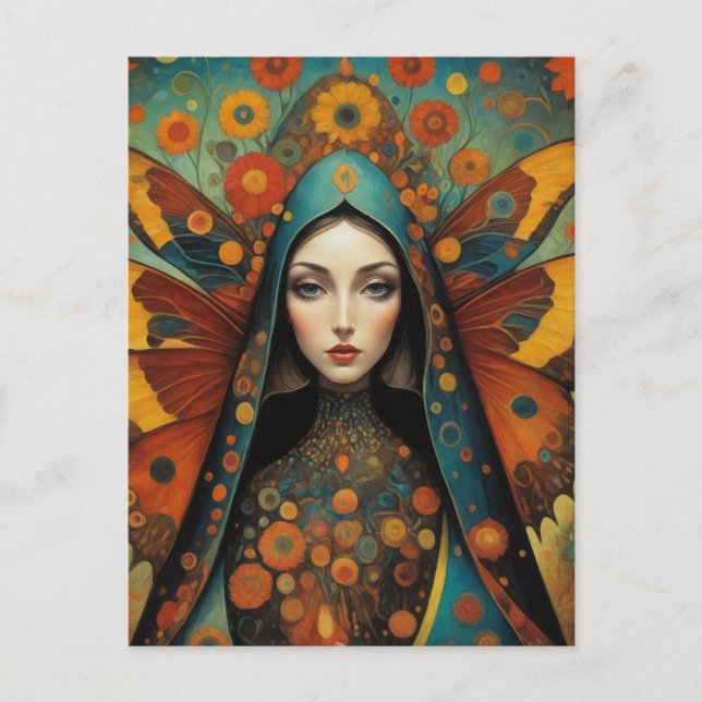 Butterfly Nun Postcard (Front)