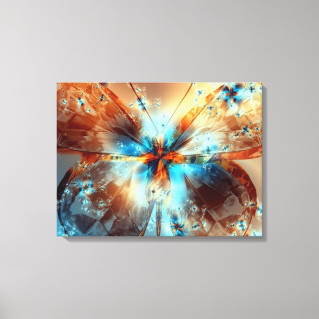 Butterfly of Light - Canvas Print (Front)