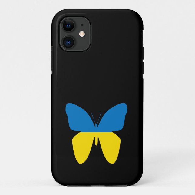 Butterfly of Ukraine Case-Mate iPhone Case (Back)