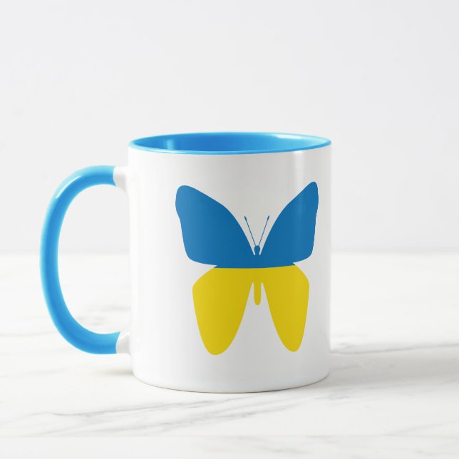 Butterfly of Ukraine Mug (Left)