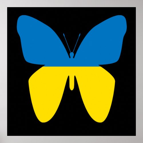 Butterfly of Ukraine Poster