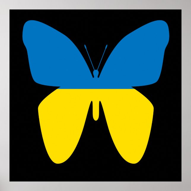 Butterfly of Ukraine Poster (Front)