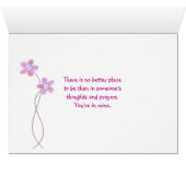 Butterfly on Cone Flower Cards (Inside Horizontal (Bottom))