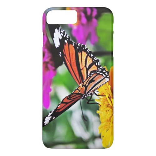 Butterfly on Flowers 2 iPhone 8 Plus7 Plus Case