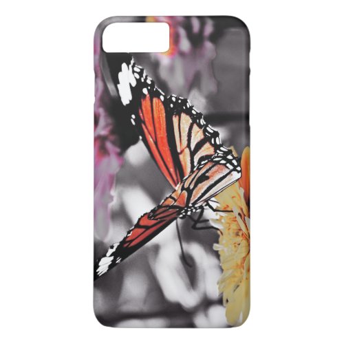 Butterfly on Flowers iPhone 8 Plus7 Plus Case