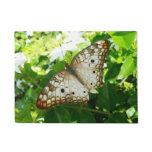 Butterfly on Jasmine Tropical Nature Photography Doormat