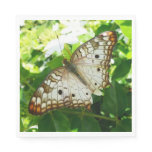 Butterfly on Jasmine Tropical Nature Photography Napkins