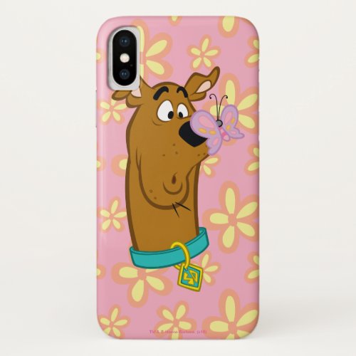 Butterfly On Scooby_Doos Nose iPhone X Case