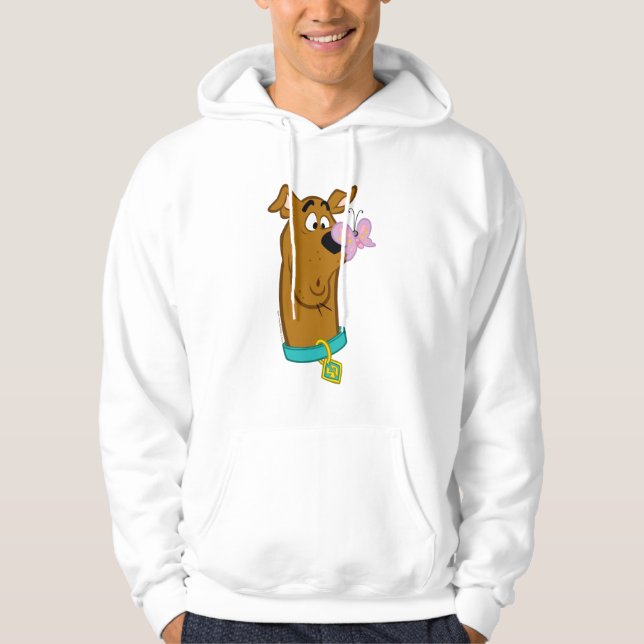Butterfly On Scooby-Doo's Nose Hoodie (Front)