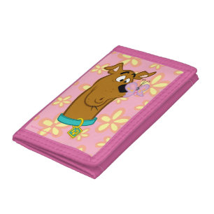 Butterfly On Scooby-Doo's Nose Tri-fold Wallet
