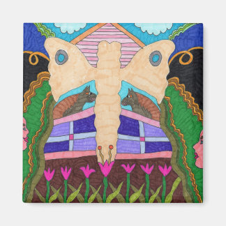 Butterfly--On the Farm Magnet