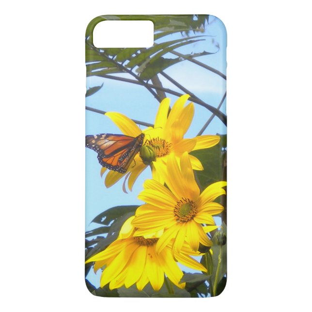 Butterfly on the Sunflower Case-Mate iPhone Case (Back)