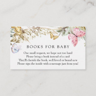 Butterfly on the Way Boho Books for Baby Enclosure