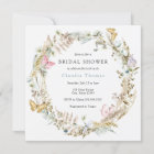 Butterfly on the Way Boho Bridal Shower Invitation