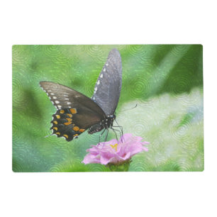 Butterfly On Zinnia Placemat