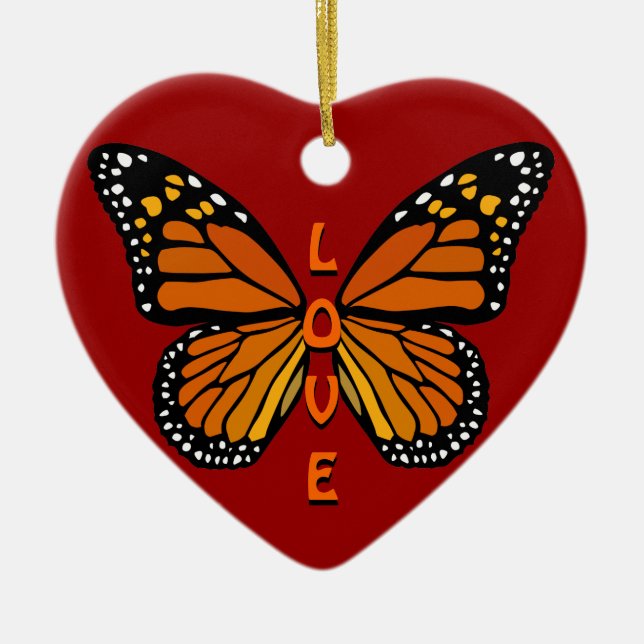 Butterfly Ornament Personalized Butterfly Ornament (Front)