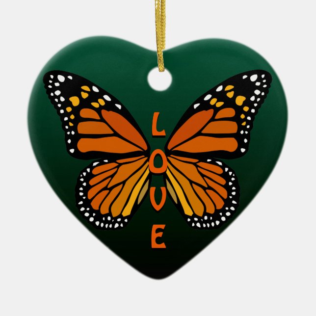 Butterfly Ornament Personalized Butterfly Ornament (Front)