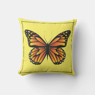Butterfly Outdoor Throw Pillow