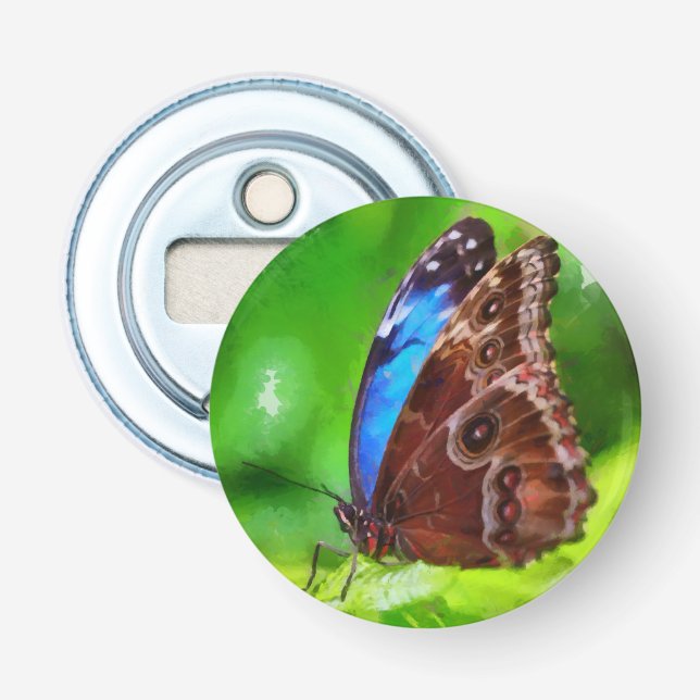 Butterfly painting bottle opener (Front)