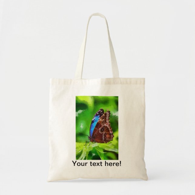 Butterfly painting tote bag (Front)