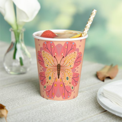 Butterfly Paper cup