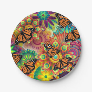 Butterfly Paper Plates