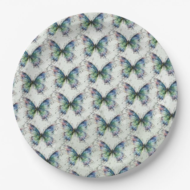 Butterfly Paper Plates (Front)