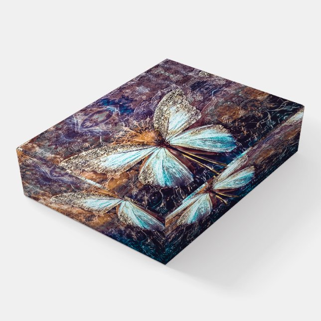 Butterfly Paperweight (Angled)