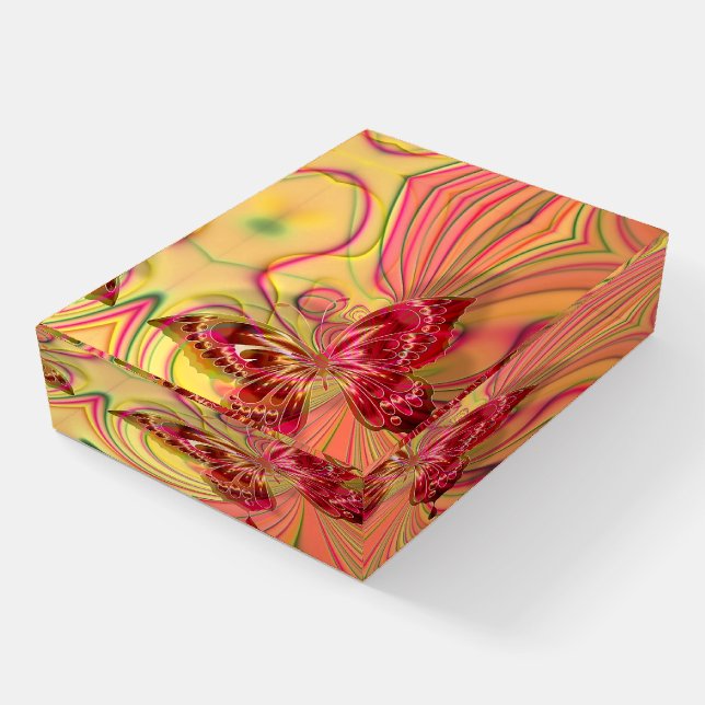 Butterfly Paperweight (Angled)