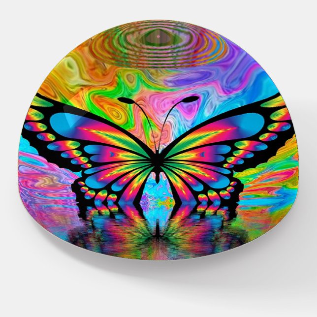 Butterfly Paperweight (Angled)