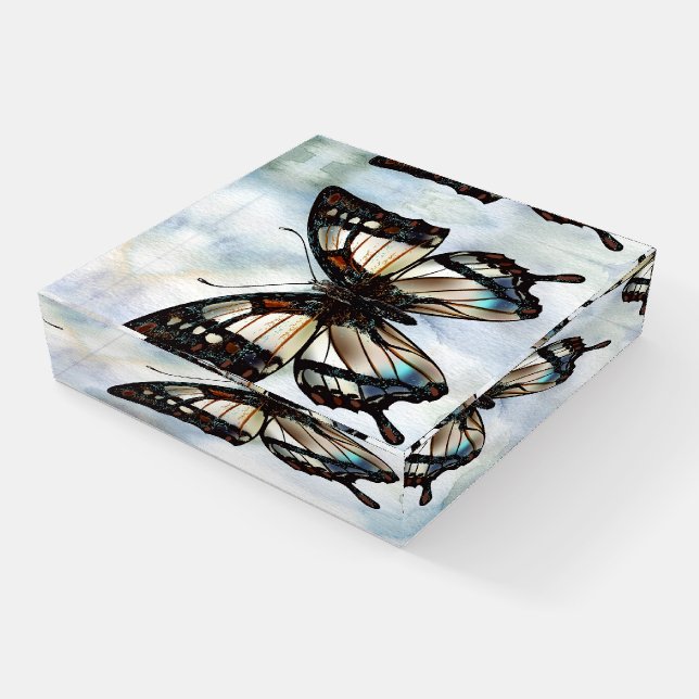 Butterfly Paperweight (Angled)