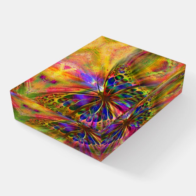 Butterfly Paperweight (Angled)