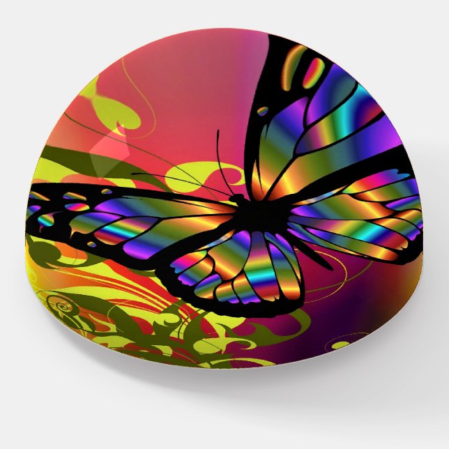 Butterfly Paperweight (Angled)