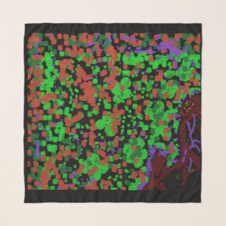 Butterfly Paradise Chiffon Scarf