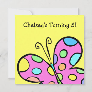 Butterfly Party Invitation