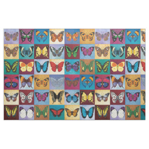 Butterfly Patchwork Fabric