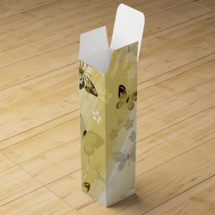 Butterfly Pattern 10 Wine Box