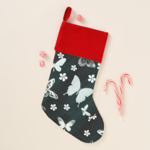 Butterfly Pattern 14 Christmas Stocking