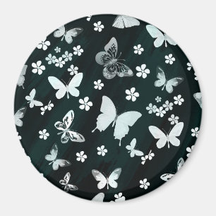 Butterfly Pattern 14 Magnet
