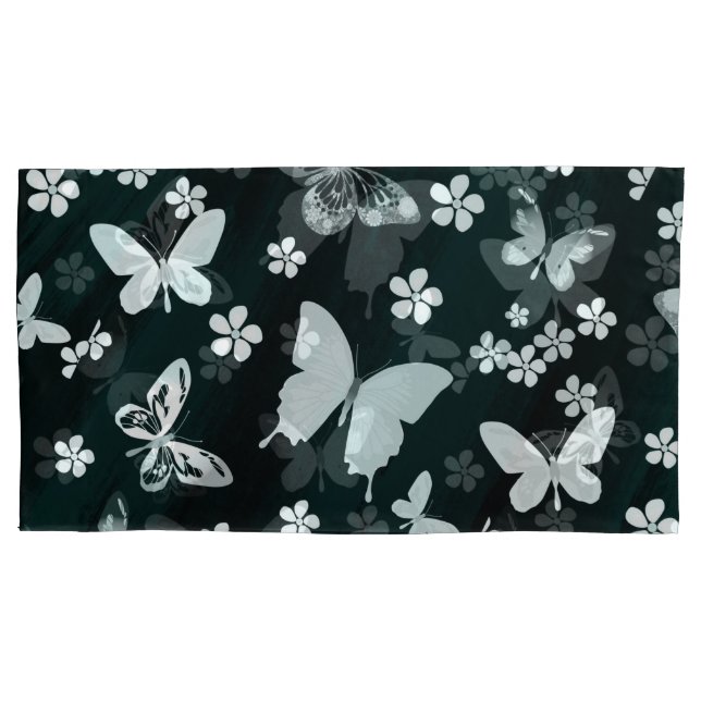 Butterfly Pattern 14 Pillow Case (Front)