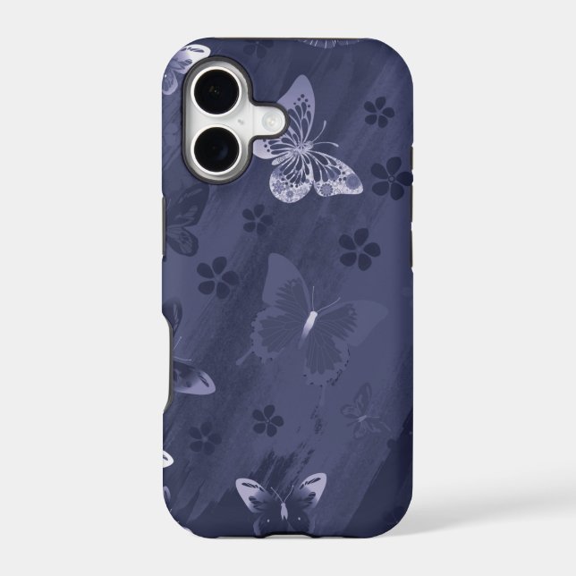 Butterfly Pattern 17 Iphone Case (Back)