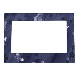 Butterfly Pattern 17 Magnetic Frame