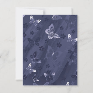 Butterfly Pattern 17 Note Card